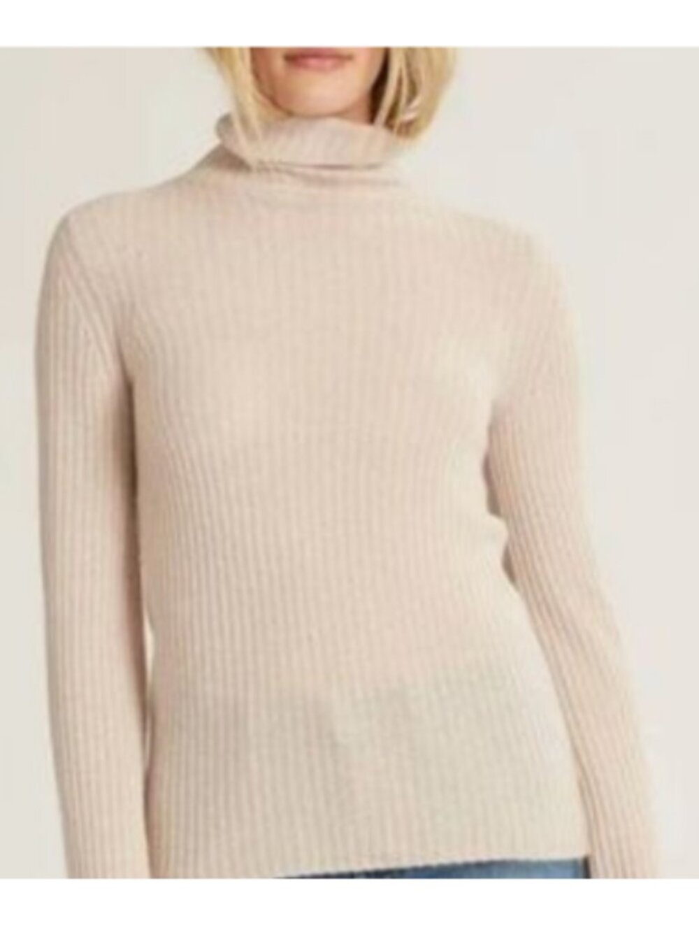 Naked Cashmere Ribbed Turtleneck Sweater